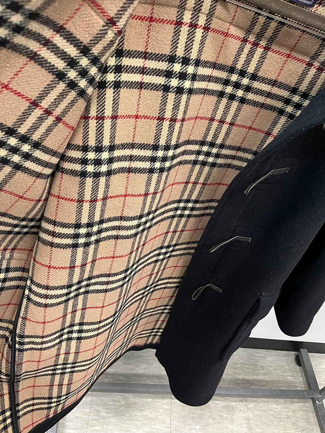 100) 버버리 울 더플코트  상품이미지5