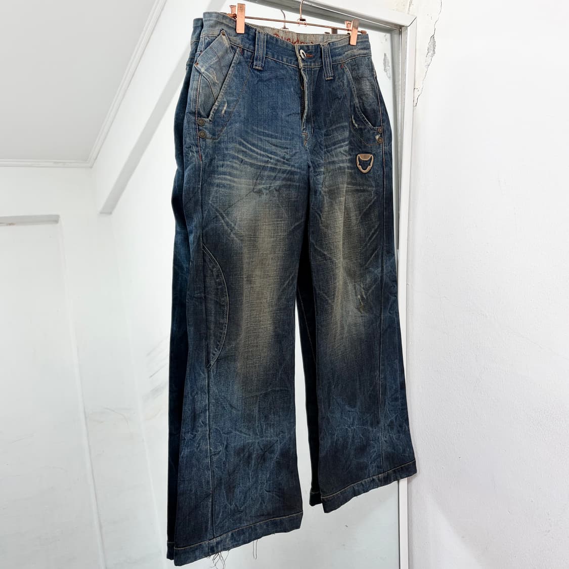 버커루 신치백 부츠컷 데님 팬츠 상품이미지5