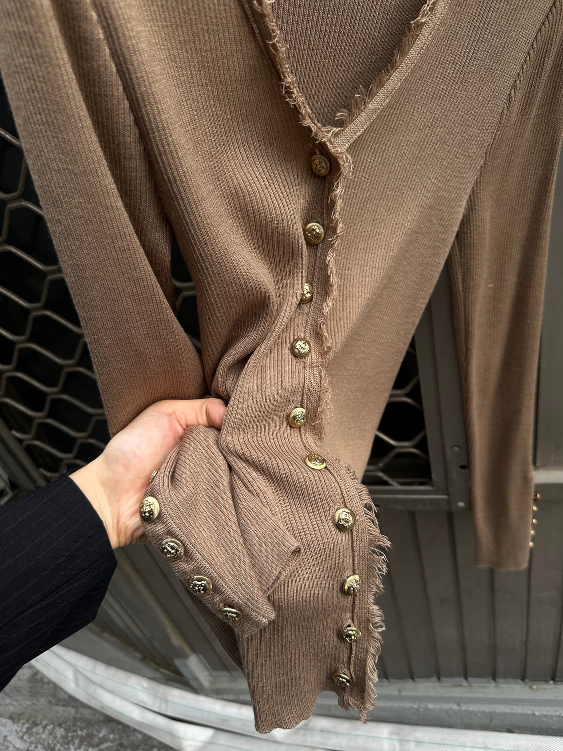 Vintage tassel button cardigan 상품이미지6
