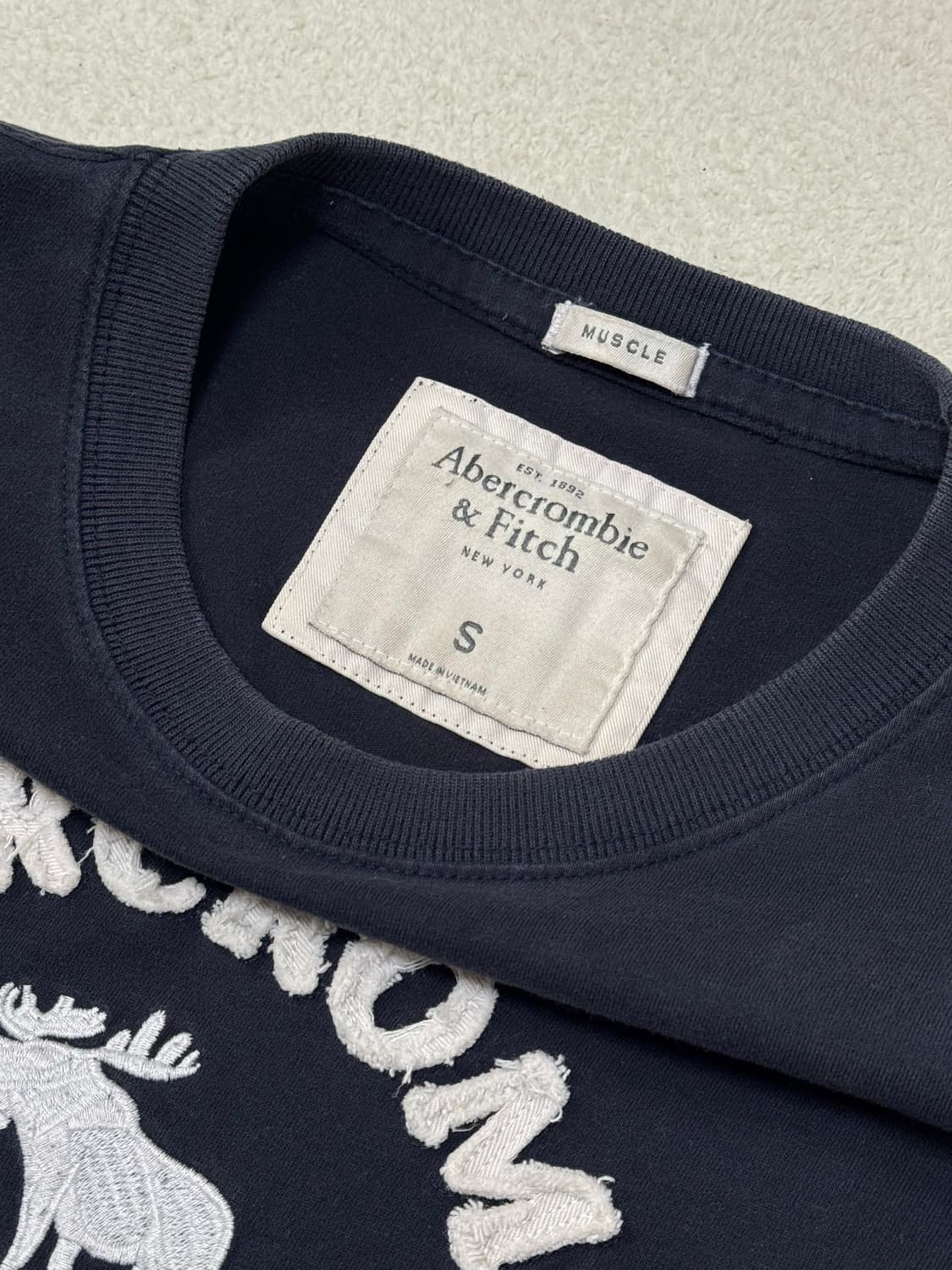 아베크롬비 네이비 롱슬리브 긴팔티 상품이미지4