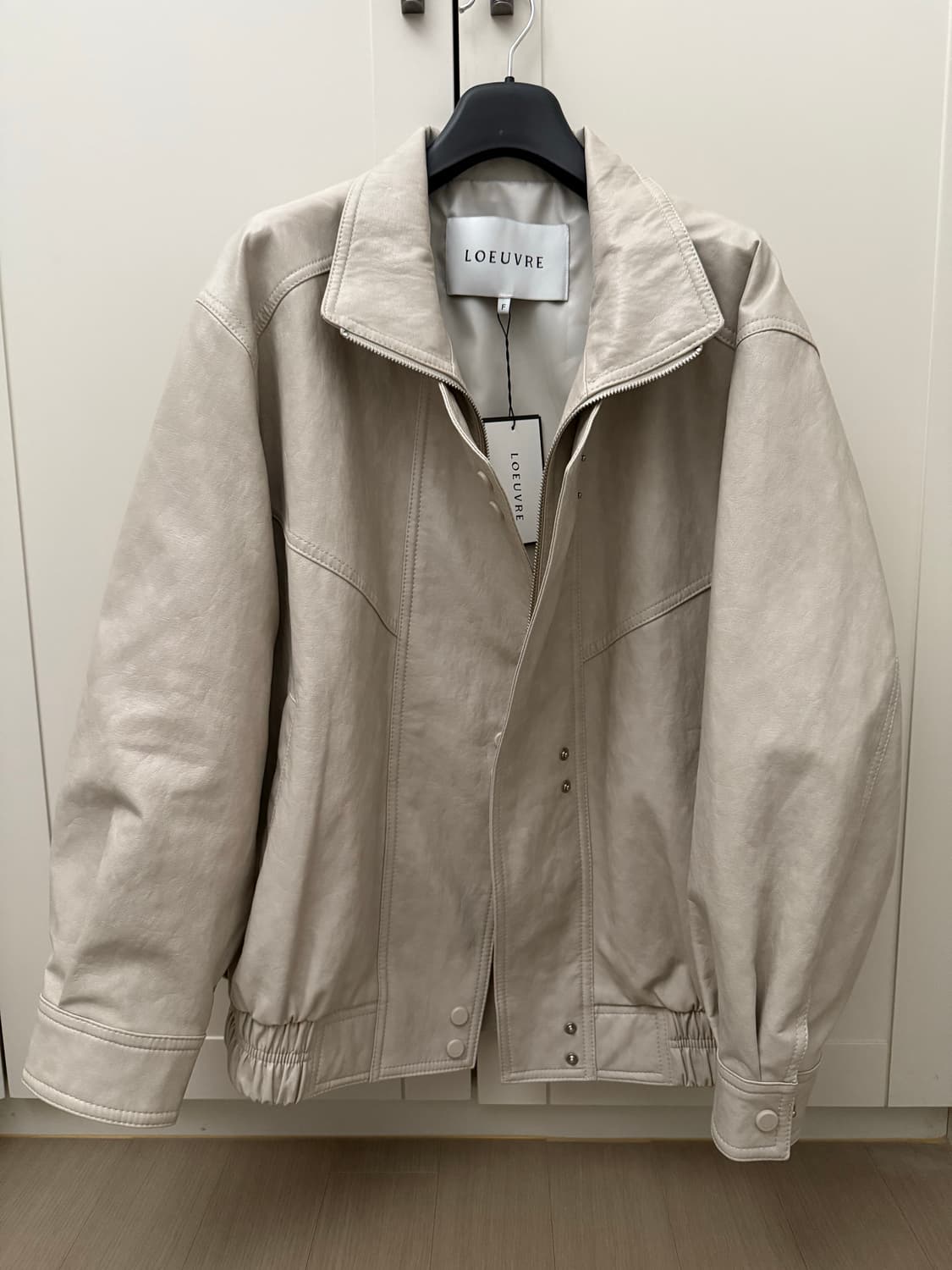 루에브르 레더 자켓 상품이미지2