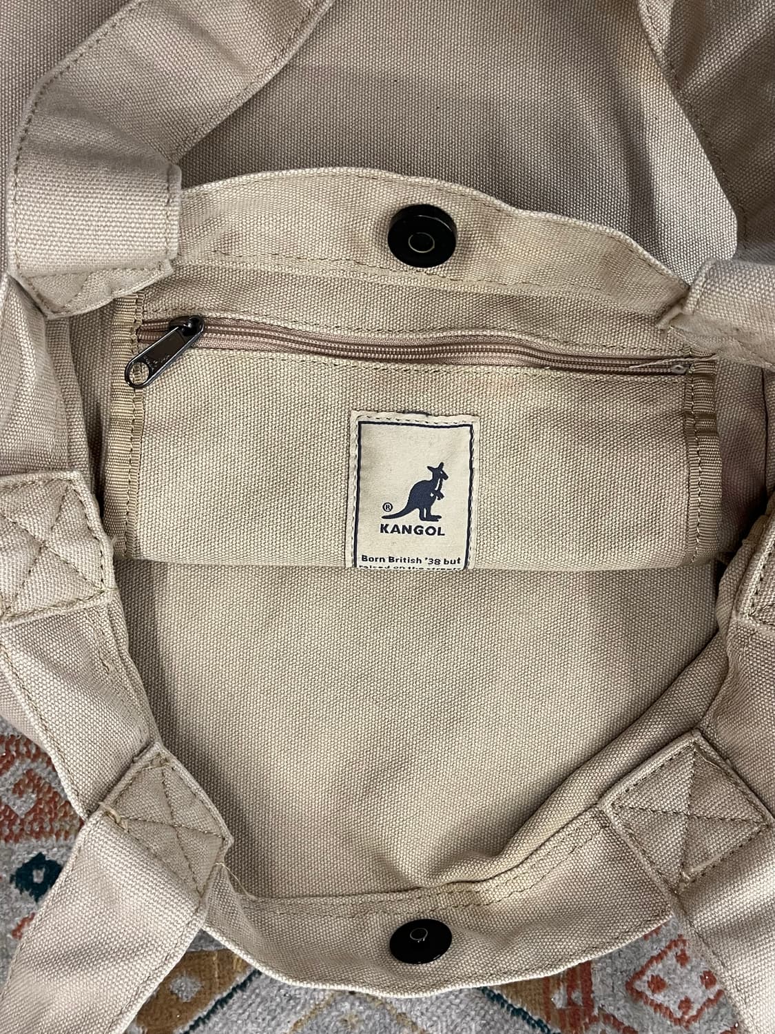 캉골 에코백 베이지 #csz3075 상품이미지4