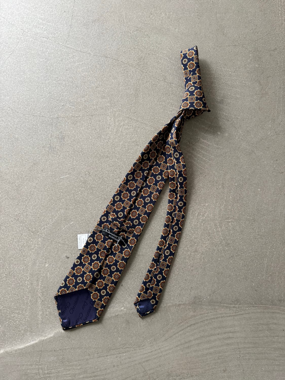 Christian Dior Pattern Silk Tie 상품이미지3