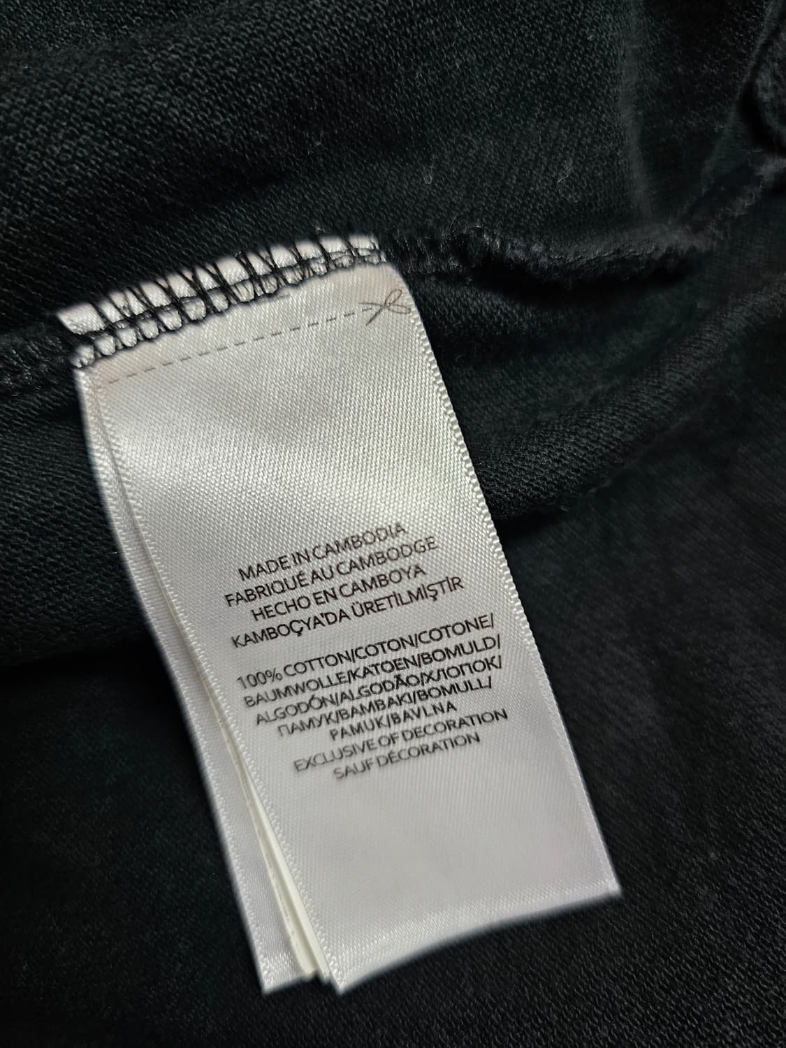 폴로 랄프로렌 긴팔 카라티 블랙 L 상품이미지5