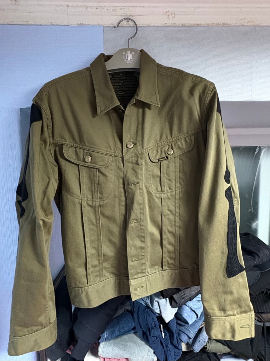 캐피탈 본 멕시칸 트러커 자켓 카키 상품이미지1