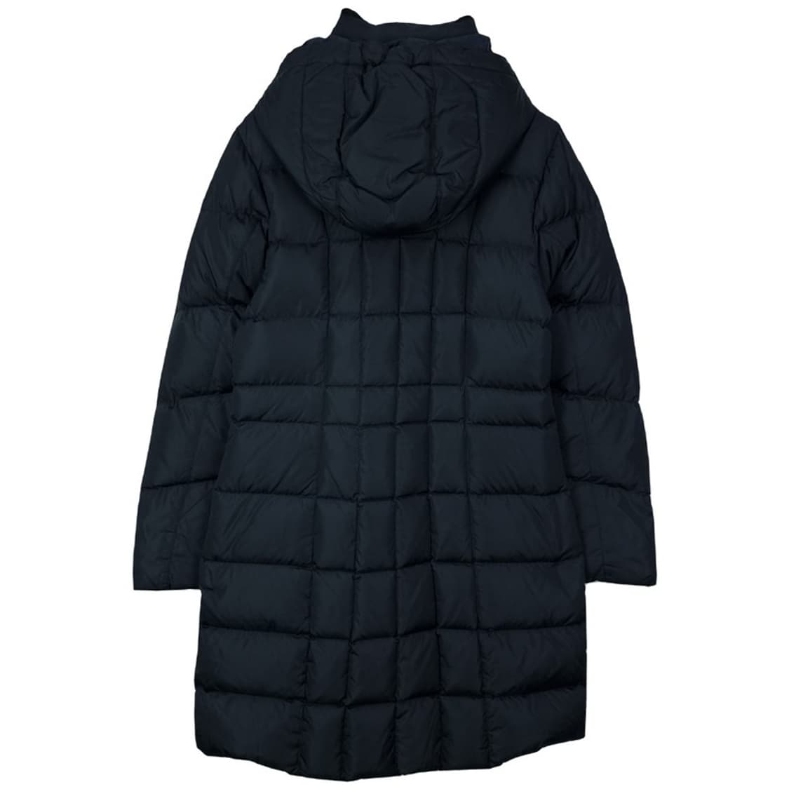 [노스페이스] 구스다운 후드 롱 패딩 블랙 M17678 상품이미지3