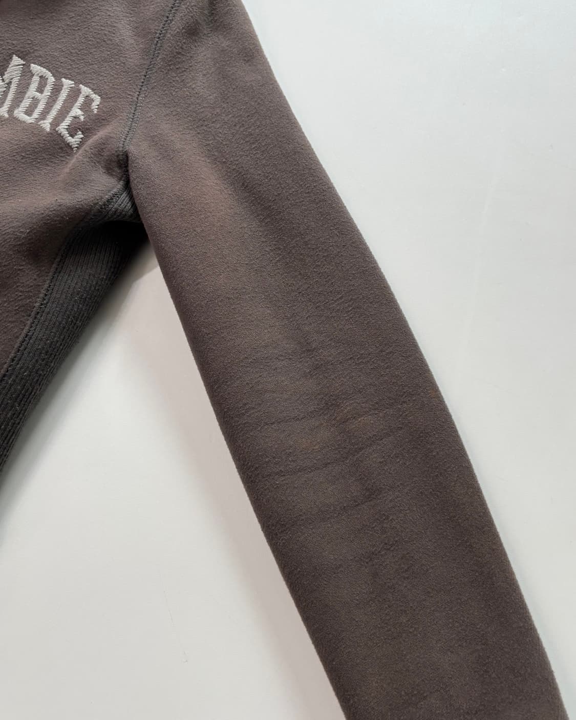 Abercrombie 아베크롬비 브라운 퍼안감 후드집업 상품이미지8