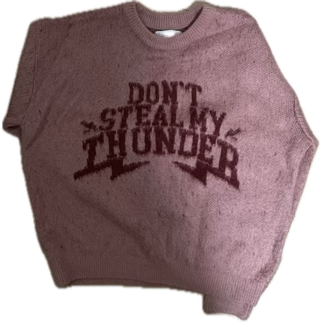 슈퍼서브 브러쉬드 니트 핑크 판매 상품이미지2