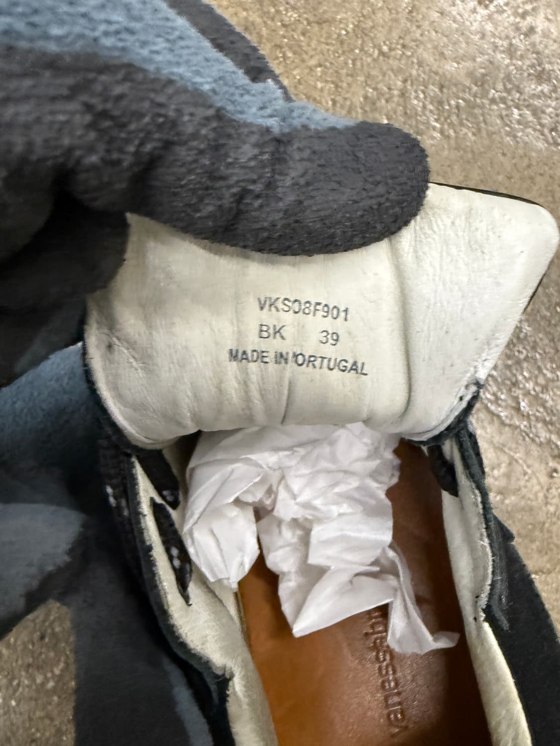 Athé Vanessa Bruno 블랙 스니커즈 39 상품이미지4