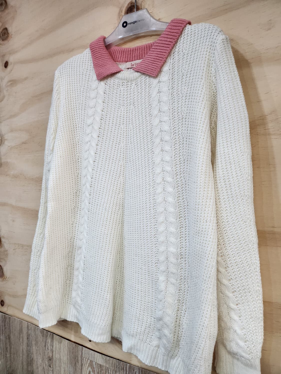 643) 라티움 LA TIUM 카라 니트티 상품이미지3