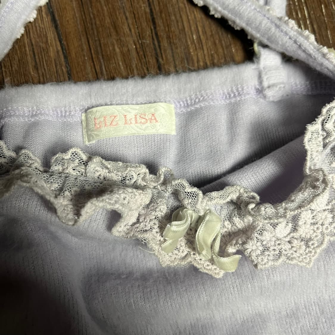 [LIZ LISA] 리즈리사 레이스 앙고라 슬리브리스 상품이미지4