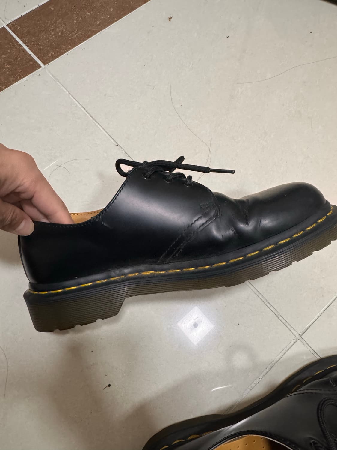 닥터마틴 1461 스무스 블랙 250 상품이미지7