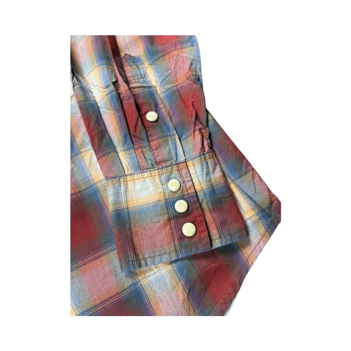 L) 프렌티스 멀티 체크 스냅 웨스턴 셔츠 TS-045 상품이미지5