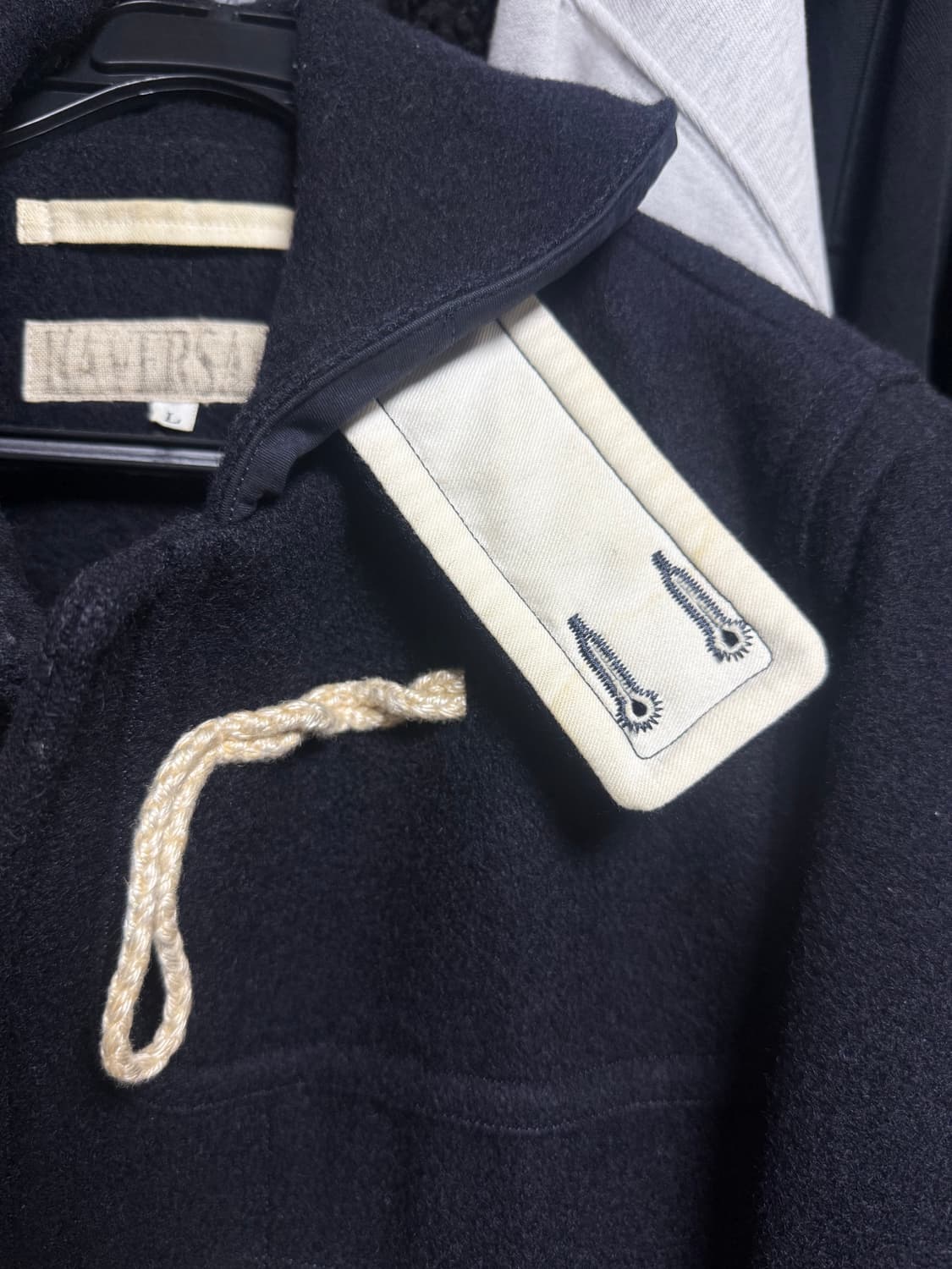 하버색 떡볶이 코트 L 상품이미지3