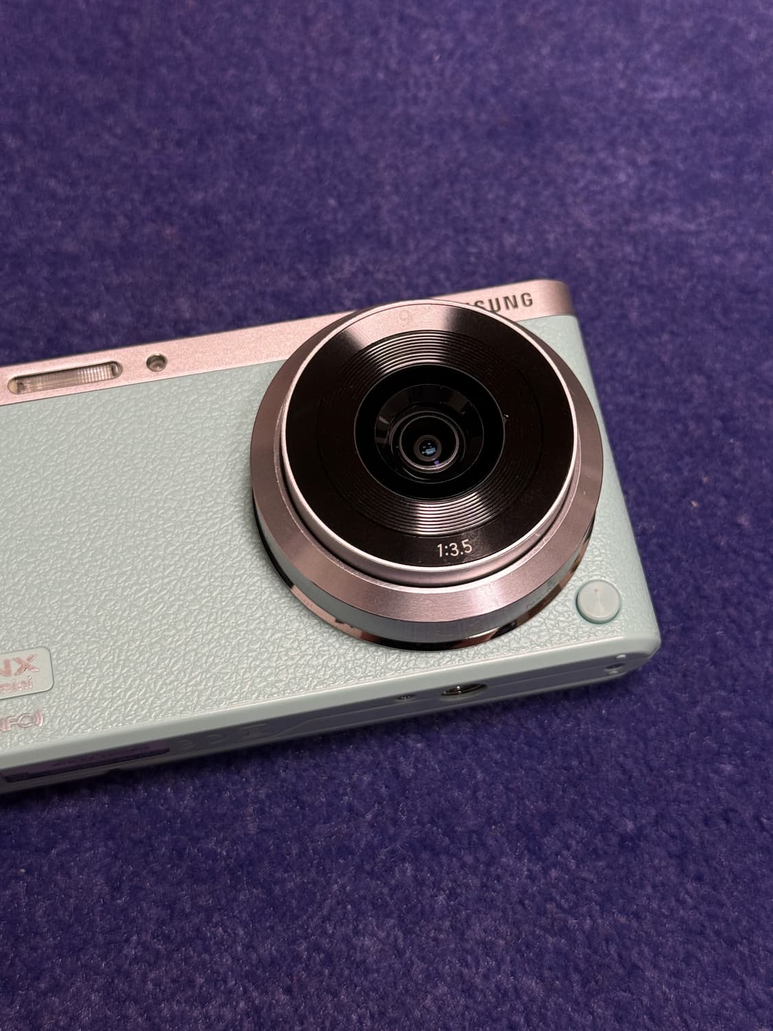 삼성 nx mini 빈티지디카 민트 작례o 상품이미지3