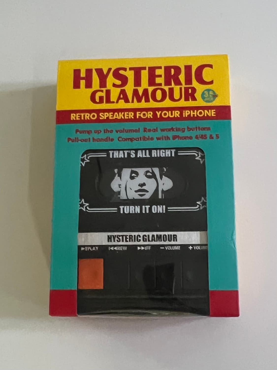 히스테릭 글래머 휴대용 아이폰 스피커 상품이미지1