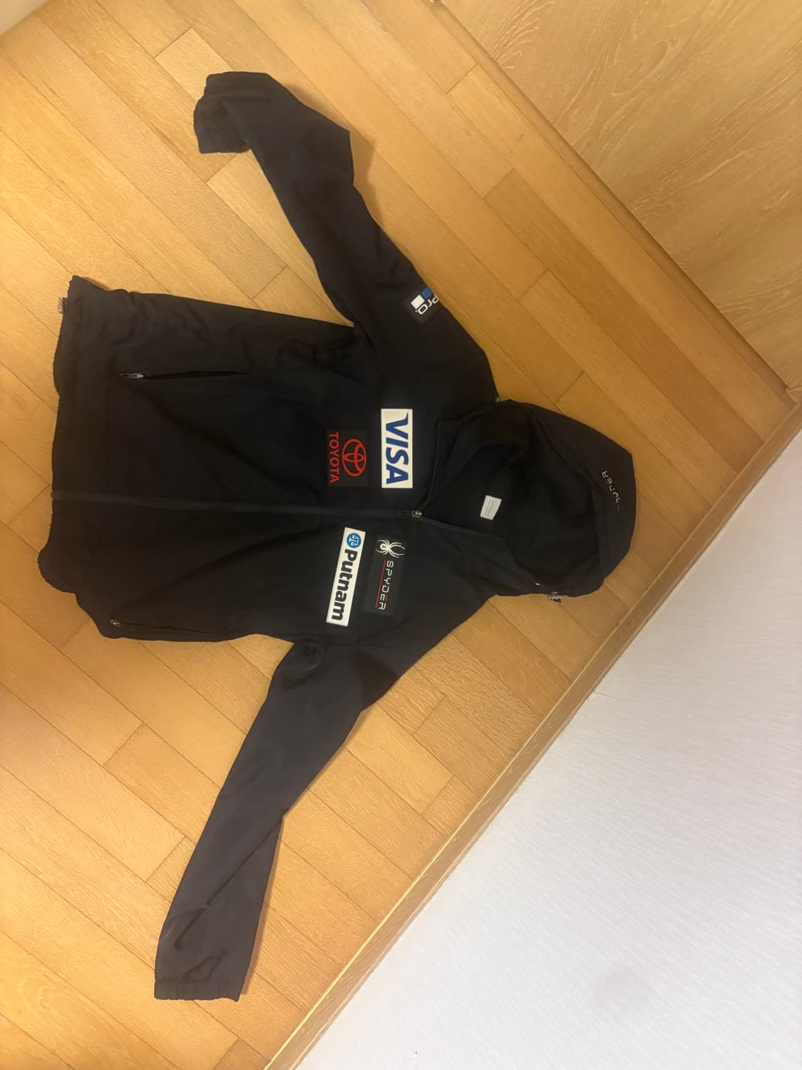 스파이더 스키팀 바람막이 상품이미지1