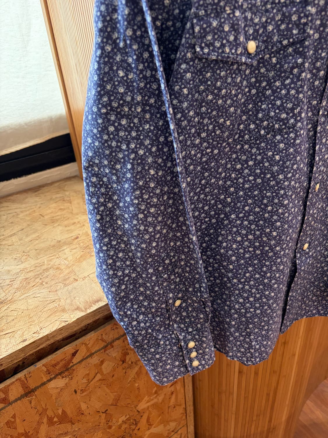 Time's Log Floral Western Shirt 상품이미지2