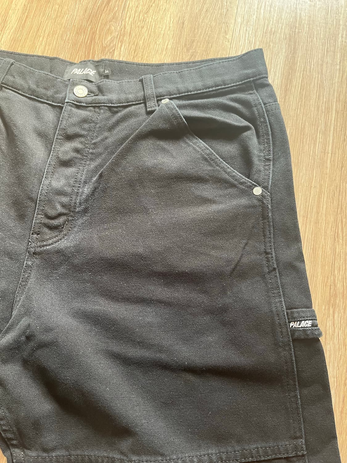 팔라스 블랙 더블니 팬츠(바지) 사이즈34 판매합니다 상품이미지2