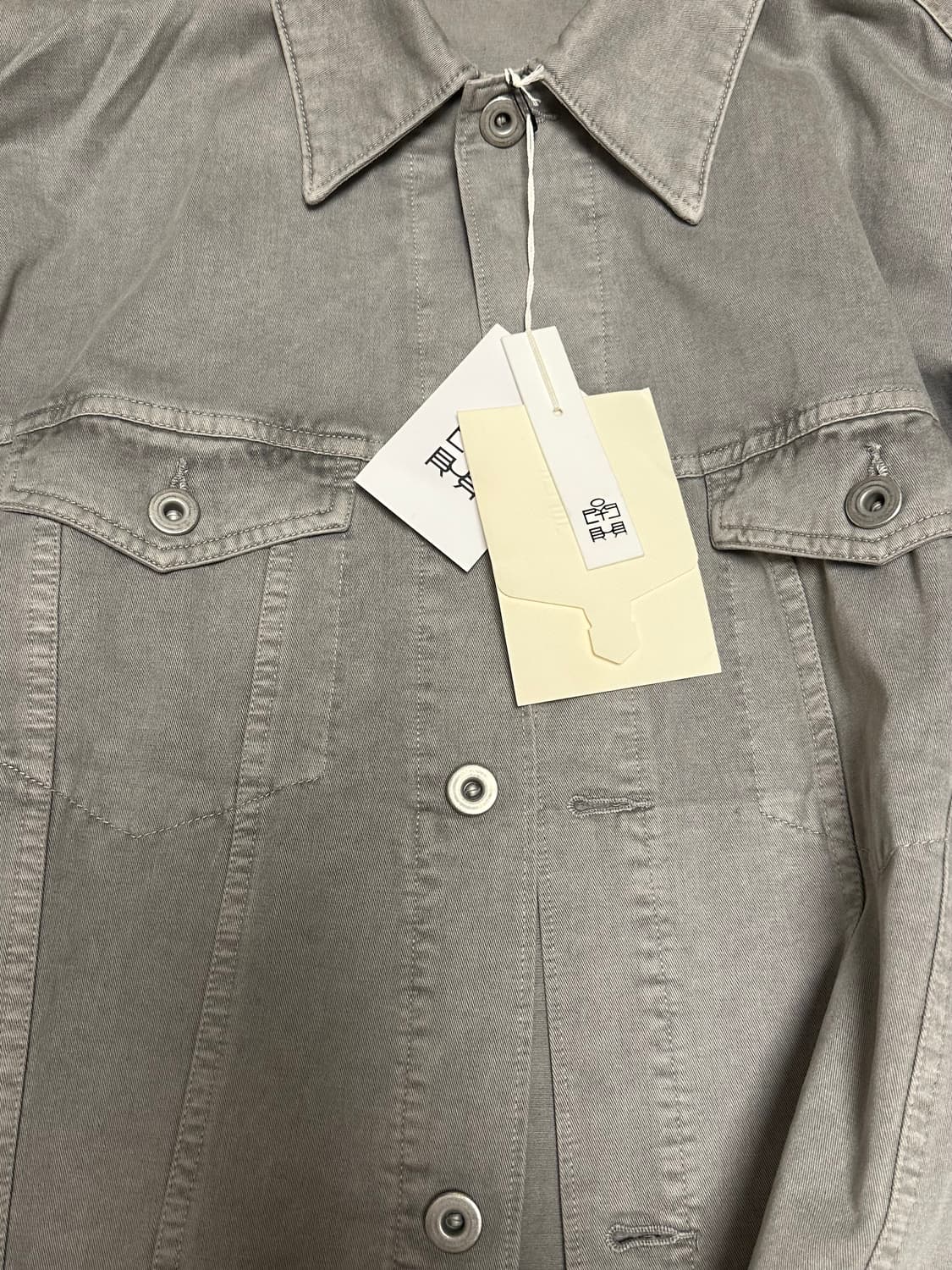 [2]폴리테루 휴먼인덱스 인덱스 트러커 자켓 그레이 상품이미지3