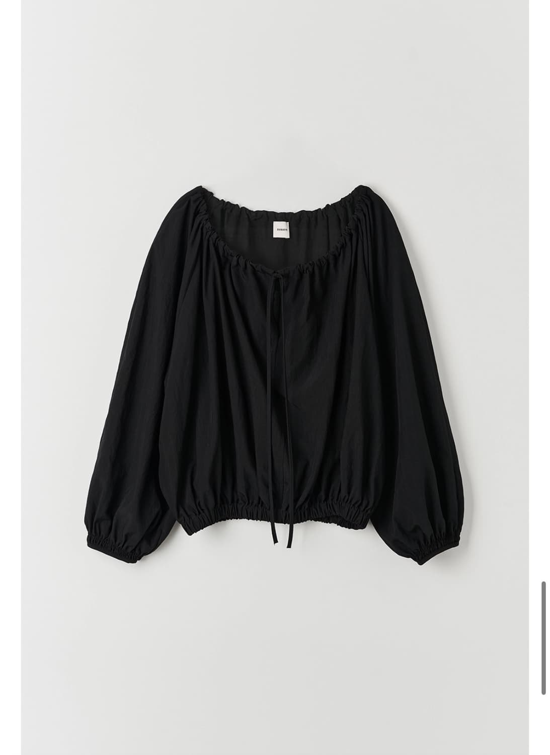 니하운 셔링 블라우스 Nox Shirring Blouse 택달린새상품 상품이미지7