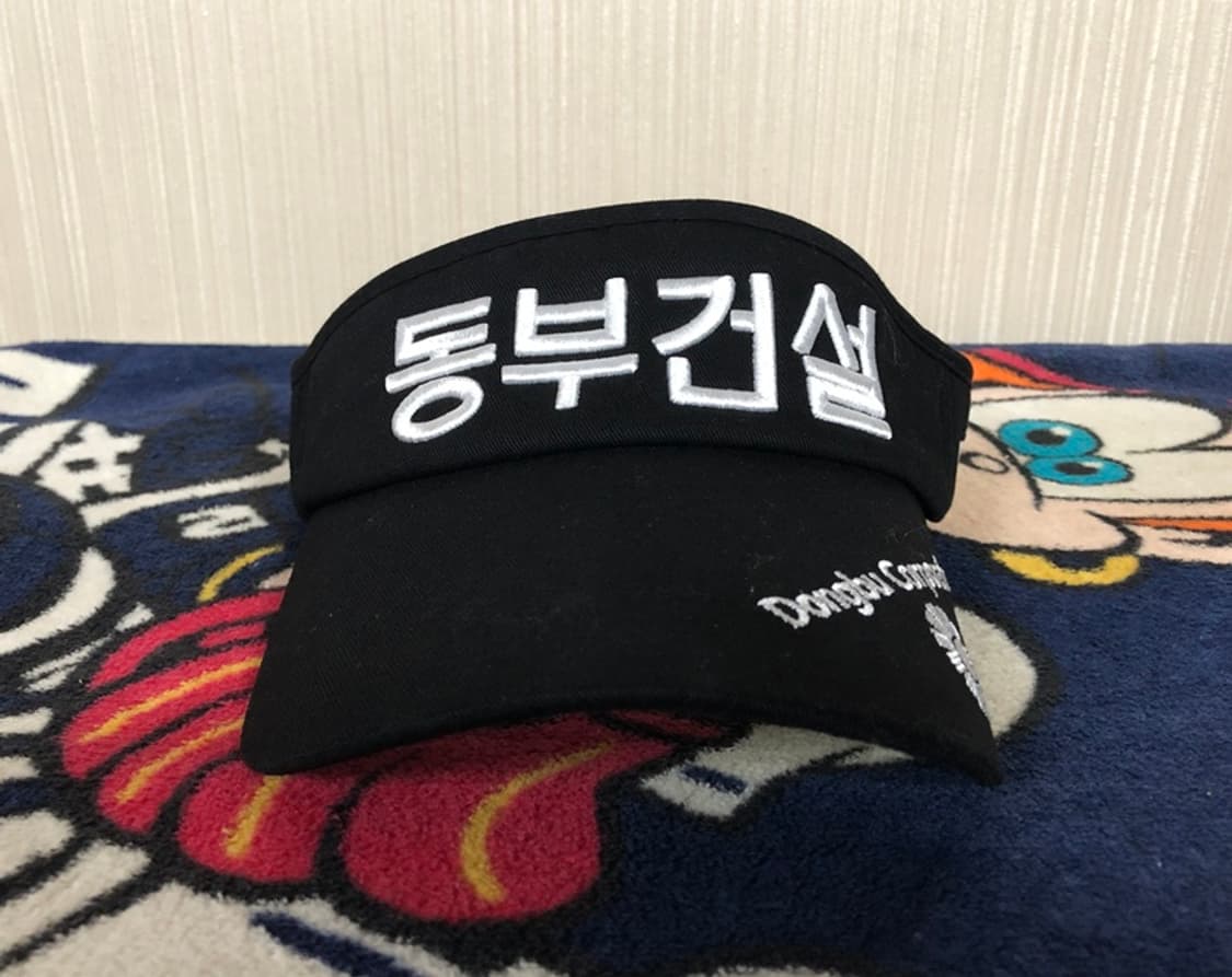 테일러메이드 동부건설골프단 프로골퍼모자/선캡(블랙) 상품이미지4