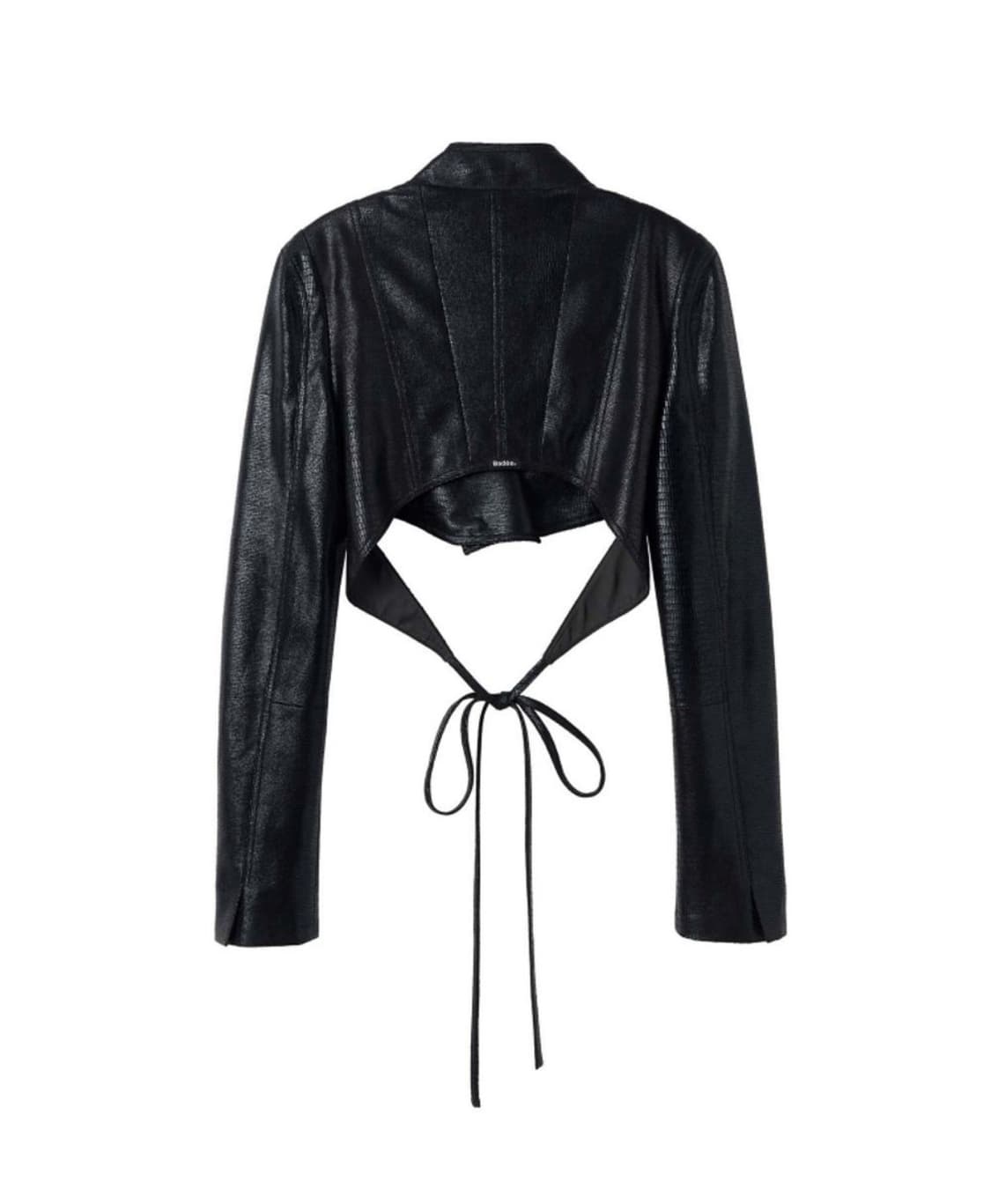 배디 크롭 스트링 블레이저 자켓 M 상품이미지5