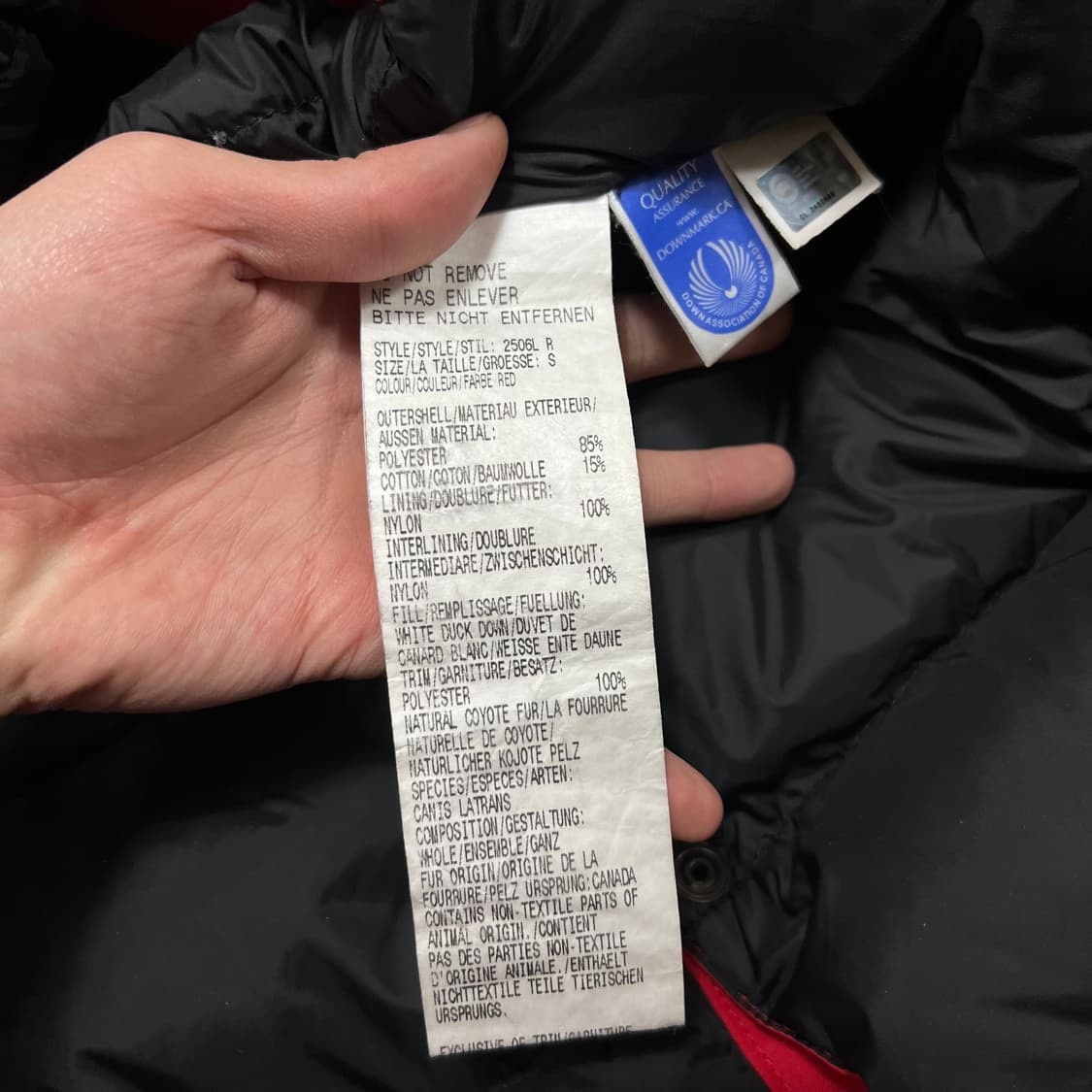 캐나다구스 여성 덕다운 켄싱턴 롱패딩 파카 점퍼 [레드] S/90 상품이미지6
