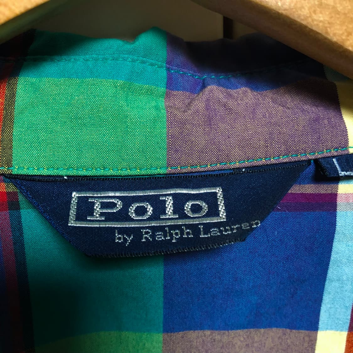 폴로 랄프로렌 스윙톱 멀티체크 자켓 블루종 상품이미지4