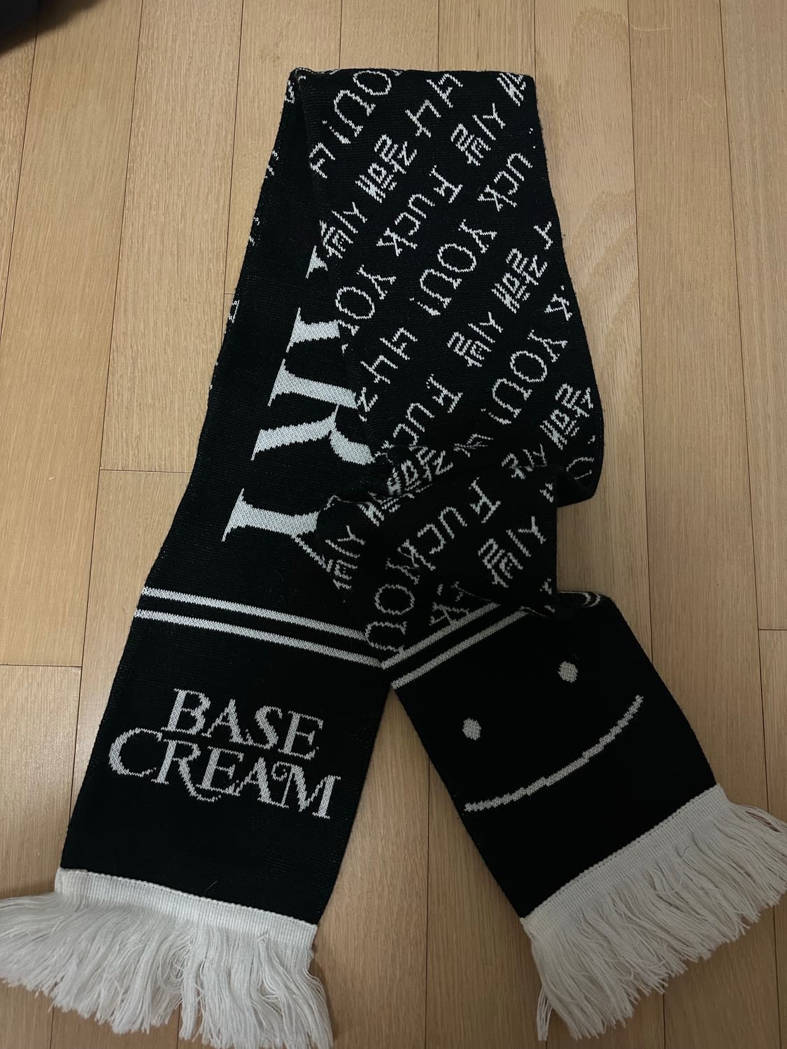 basecream 너잘시 머플러 블랙 상품이미지1