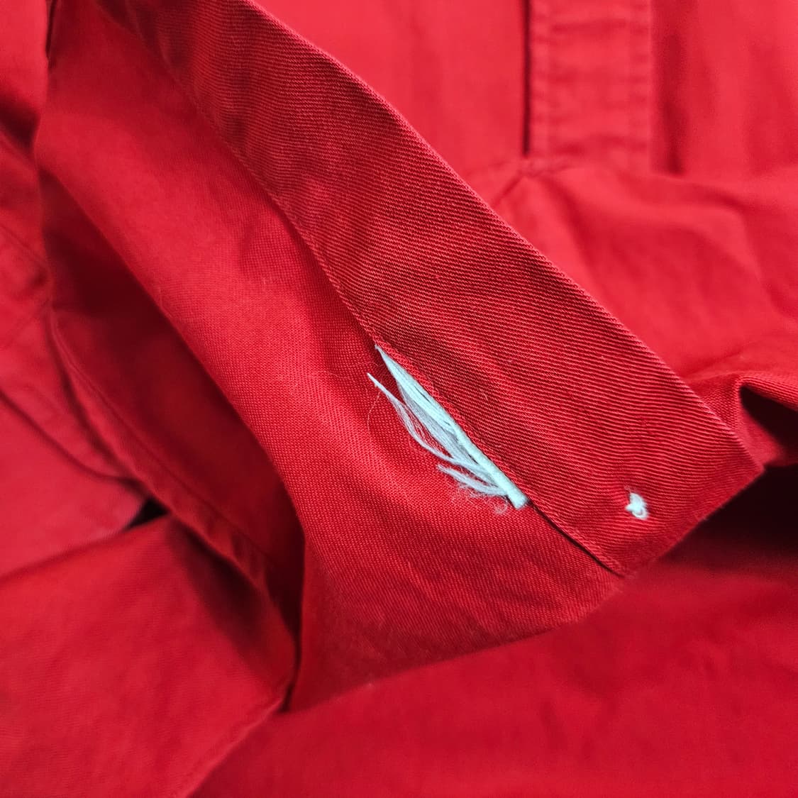 폴로 랄프 로렌 솔리드 셔츠 95 레드 상품이미지5