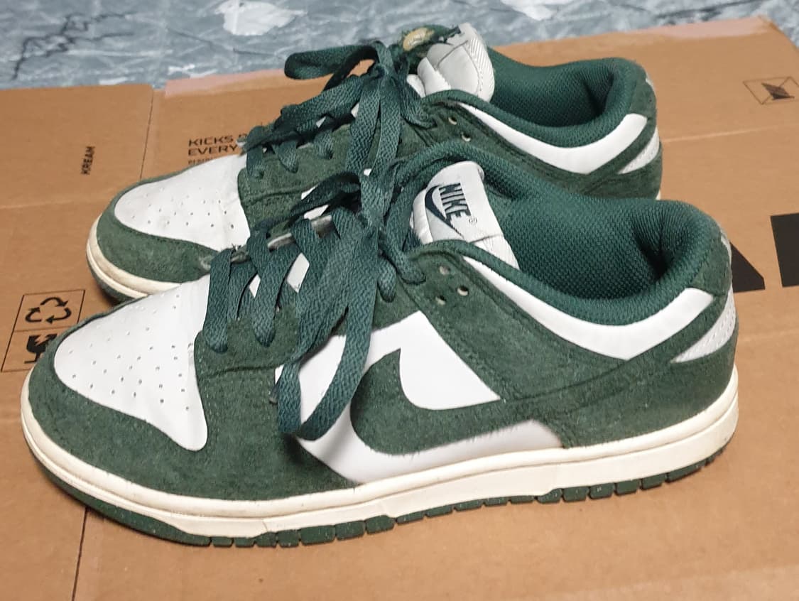 나이키 덩크로우 넥스트 네이처 스웨이드 빈티지 그린 (230) 상품이미지3
