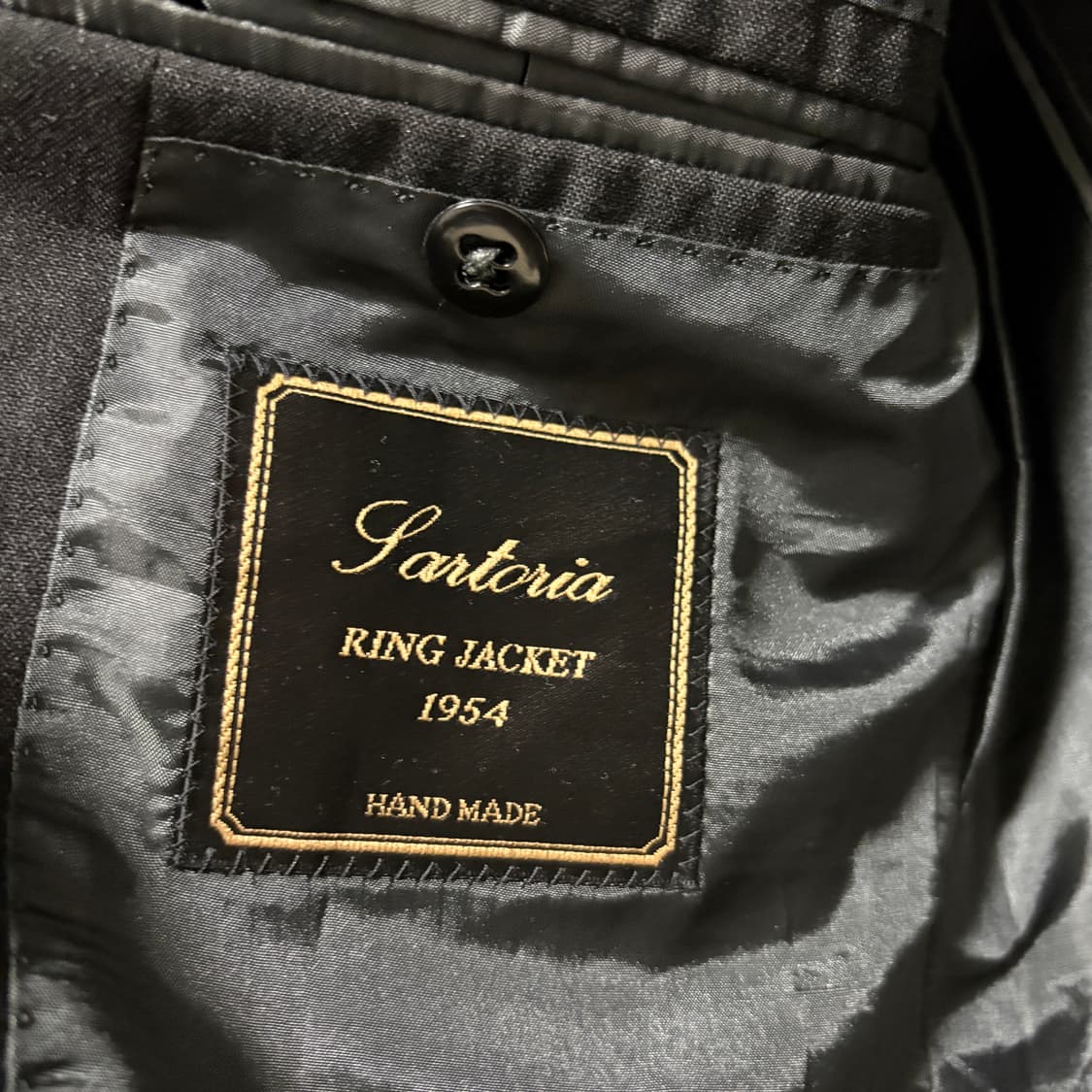 링 자켓 VBC 테일러드 울 3B 블레이저 자켓 / 차콜, 46 상품이미지7