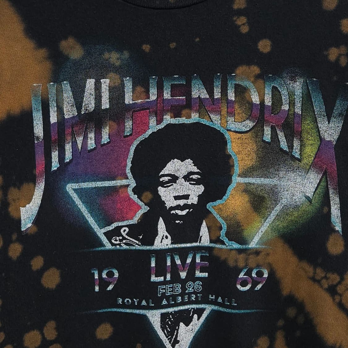 100)Jimi Hendrix 지미 헨드릭스 타이다이 그래픽 반팔 상품이미지3