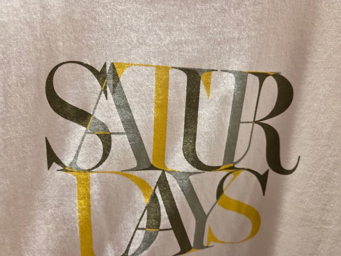 SATURDAYS NEWYORK CITY 티셔츠 상품이미지3