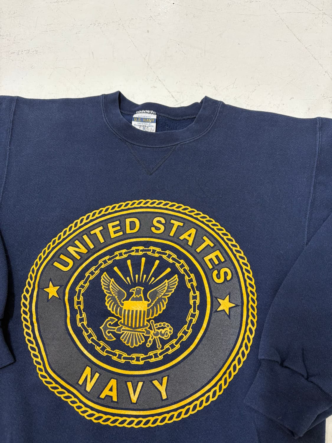 90‘s US Navy Soffee Sweat shirt. 상품이미지3