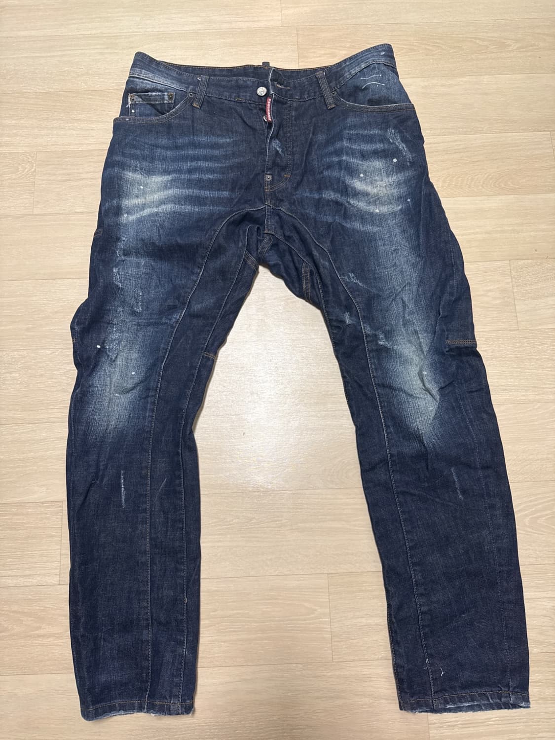 디스퀘어드2 바이커 워싱 데님 팬츠 48 상품이미지1