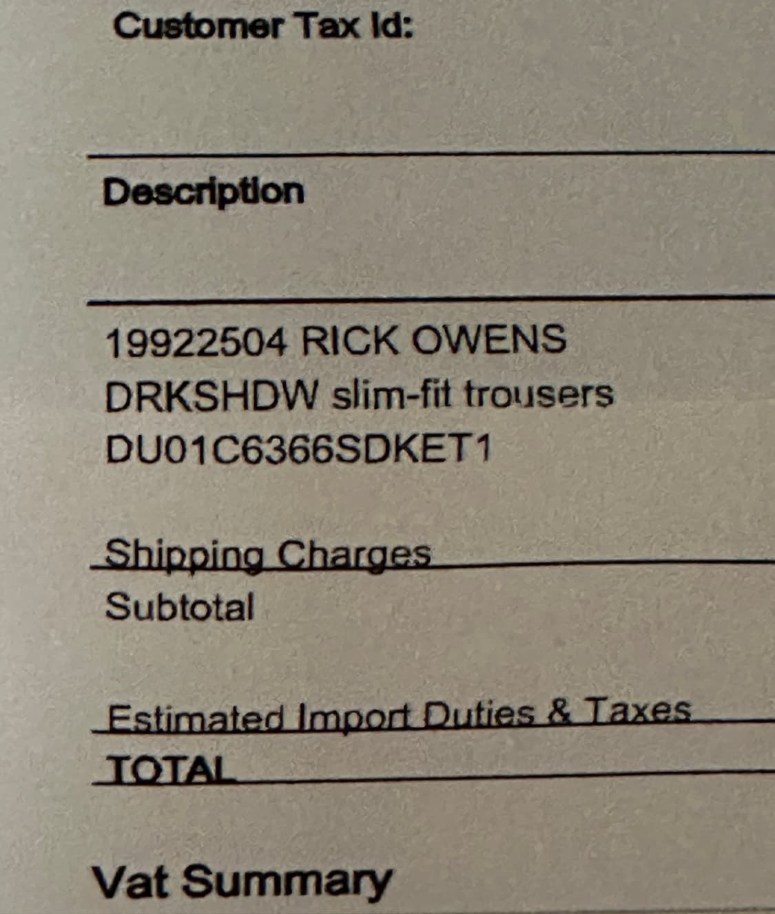 릭오웬스 다크쉐도우 펜타그램 디트로이트 진 30 상품이미지7