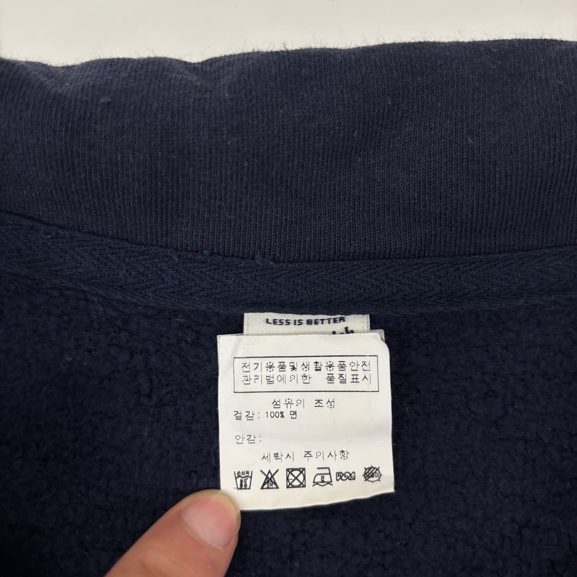 스포티앤리치 반집업 맨투맨 상품이미지6