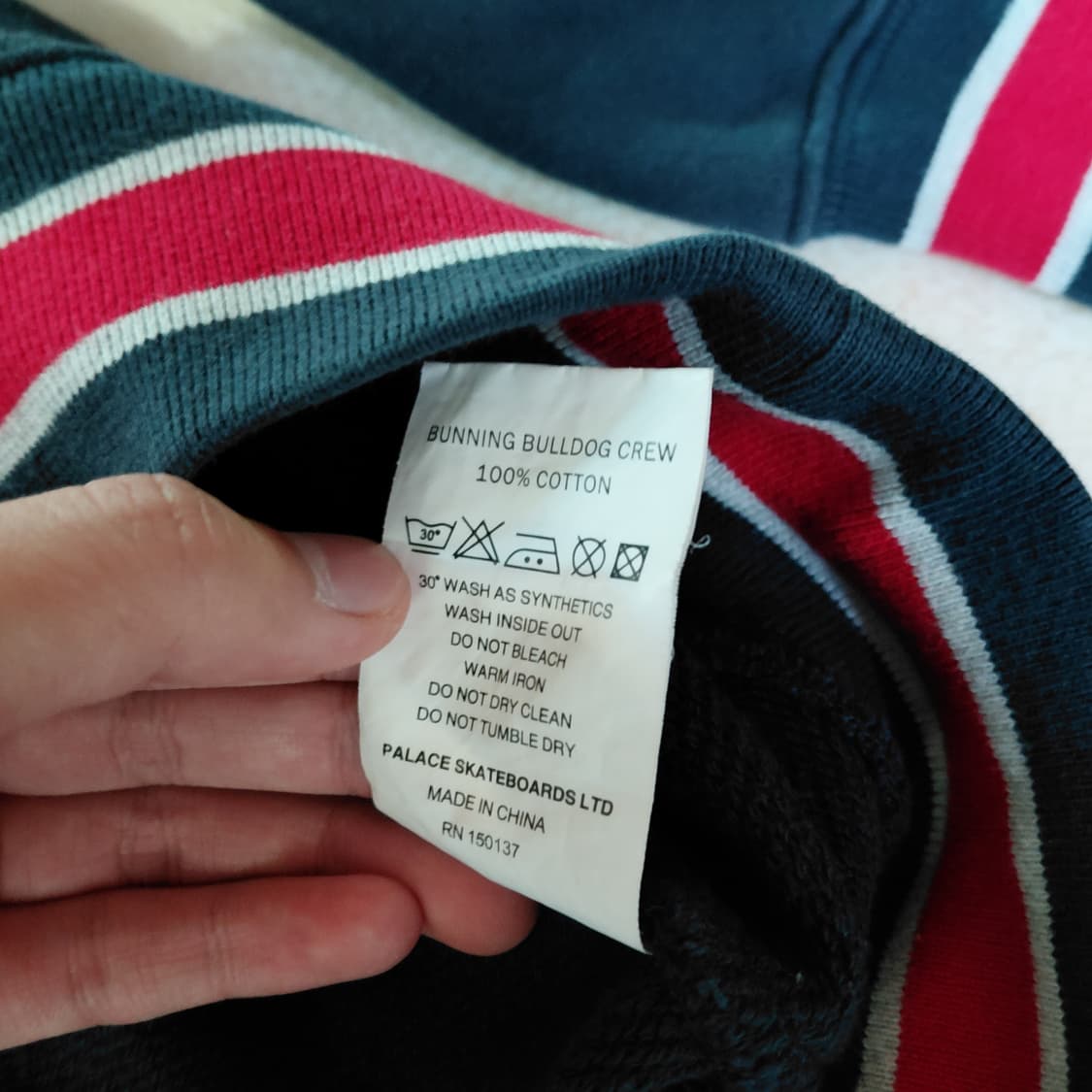 [L] Palace bunning bulldog crew 상품이미지3