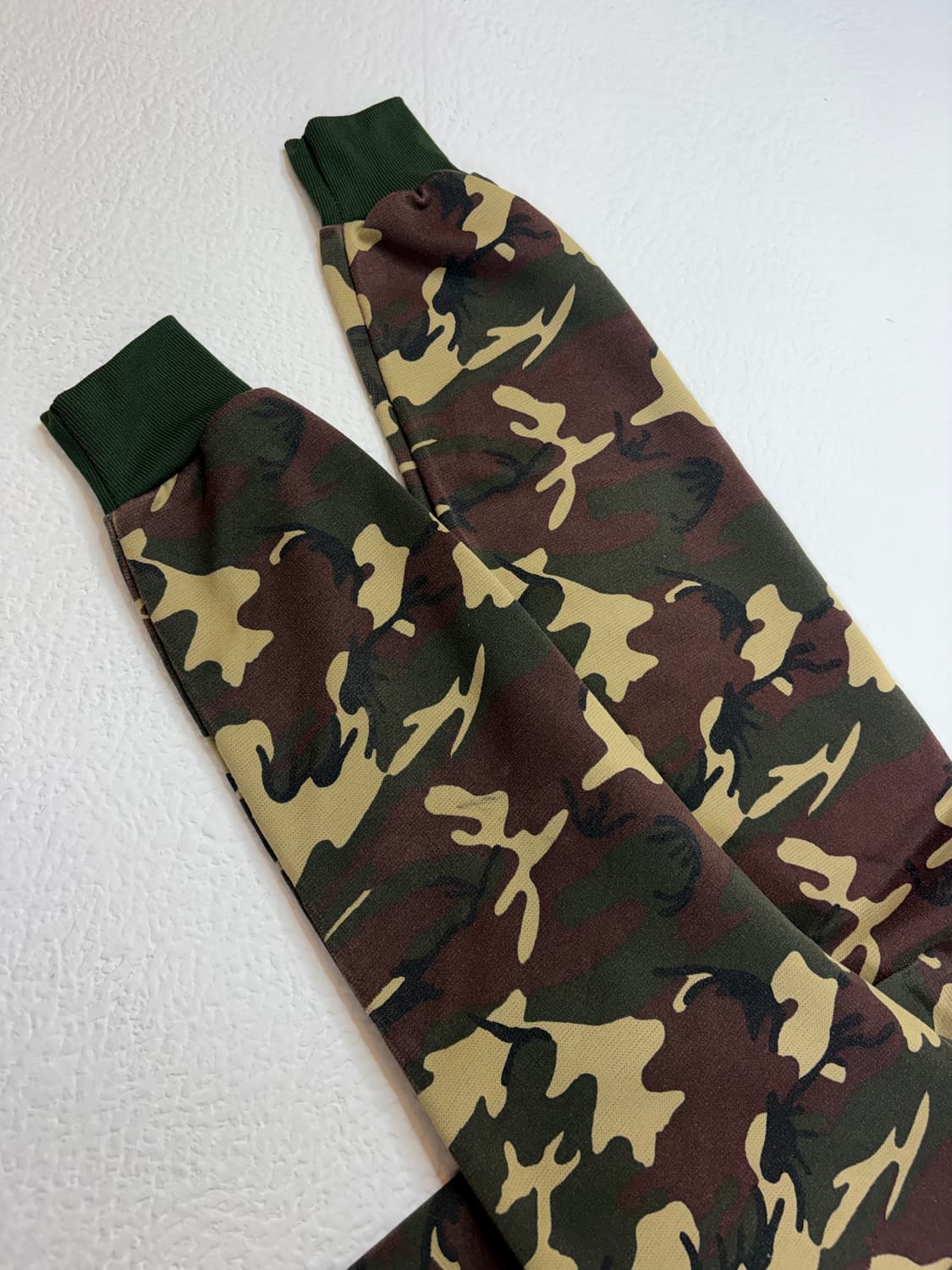 90s Woodland Camo Thermal Zip Up Hoodie 상품이미지6