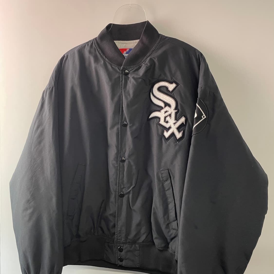 90s 스윙스타 화이트삭스팀 베이스볼 자켓 상품이미지4