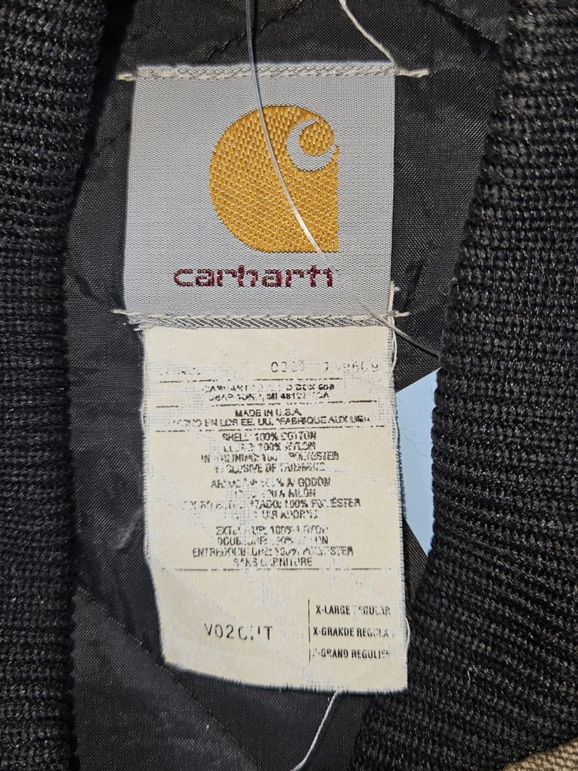 칼하트 V02 덕 캔버스 워크 베스트 ( XL ) / 10353 상품이미지9