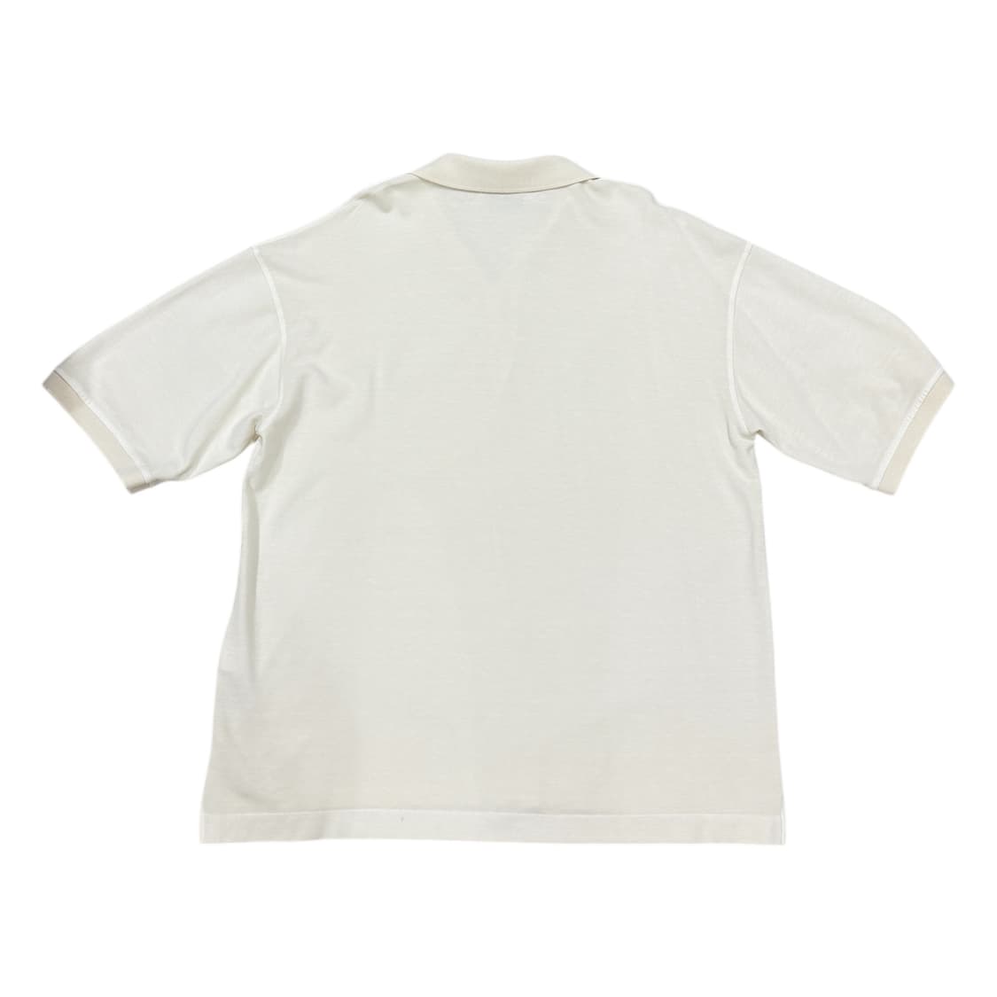 RECTO 렉토 피그먼트 폴로 카라티 크림 M 상품이미지3