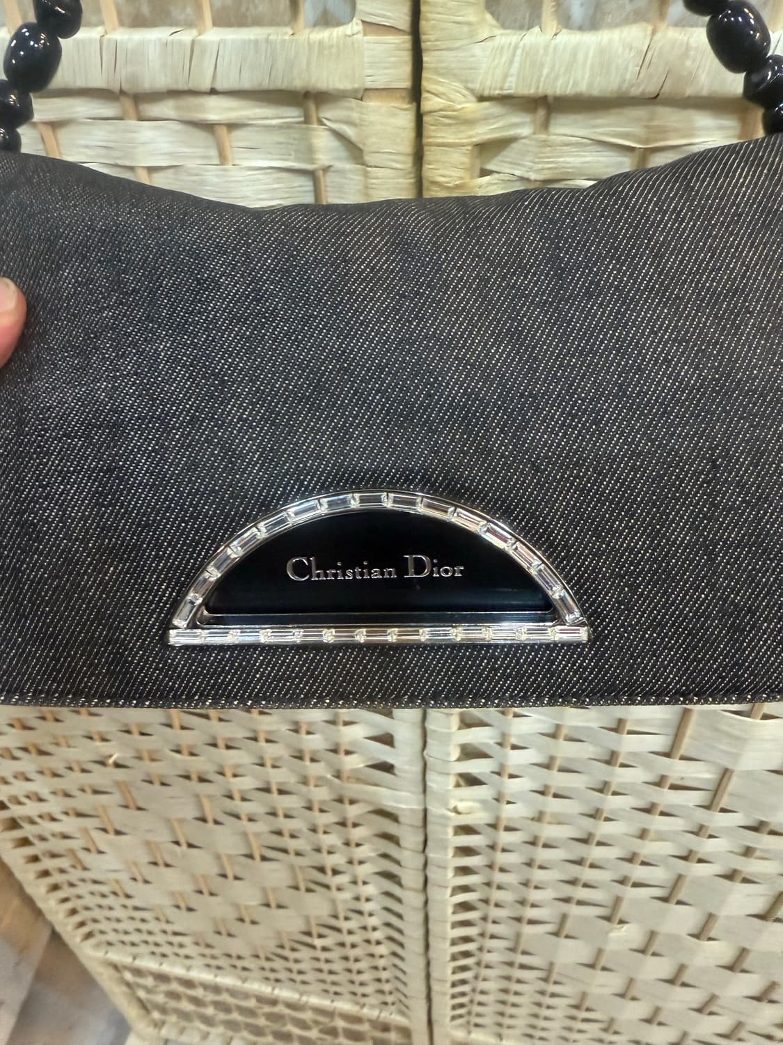 정품 디올 데님 말릭스 숄더백 팝니다 상품이미지2