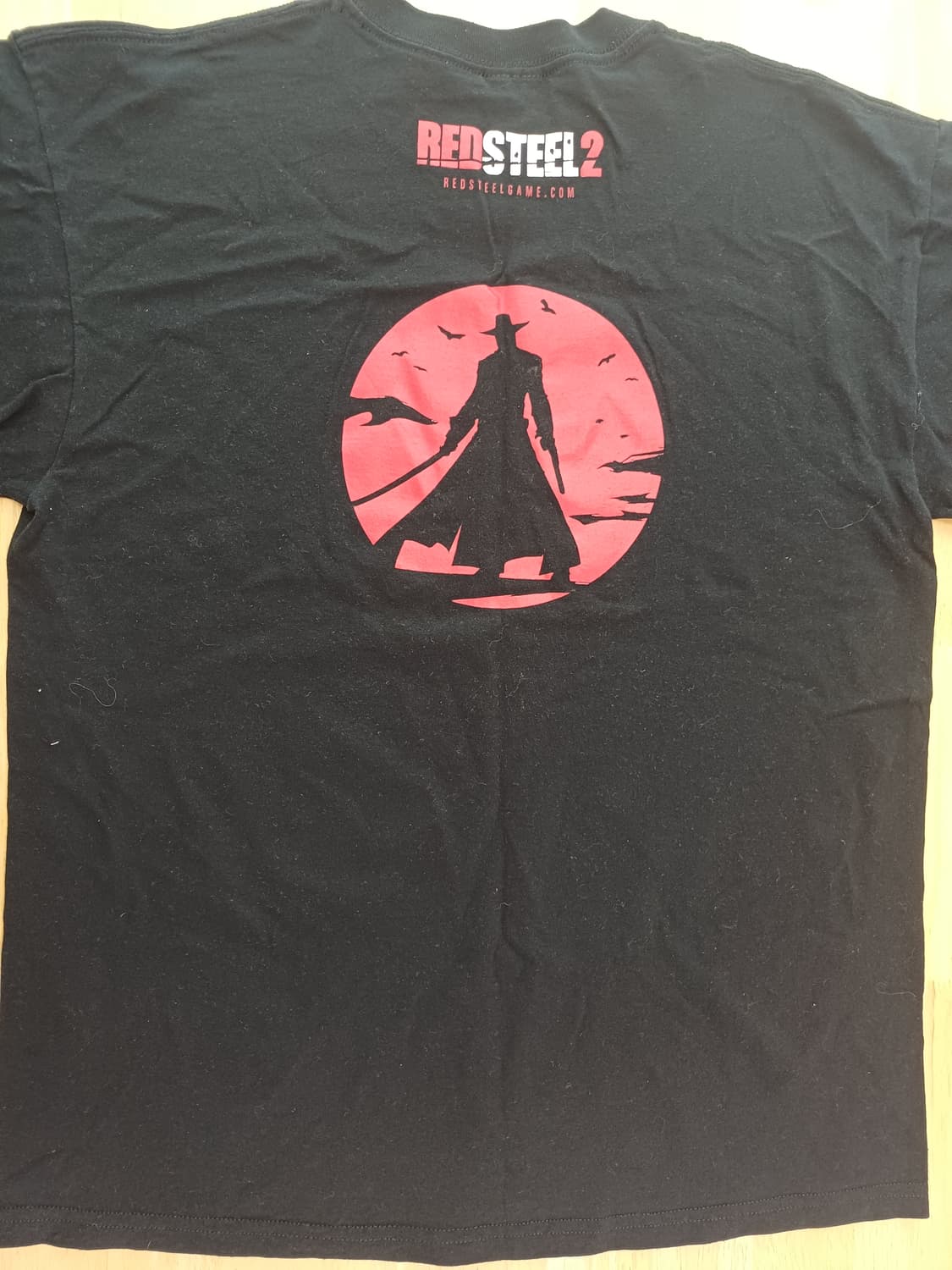 [L] 2010년 발매 빈티지 레드스틸2 티 상품이미지2