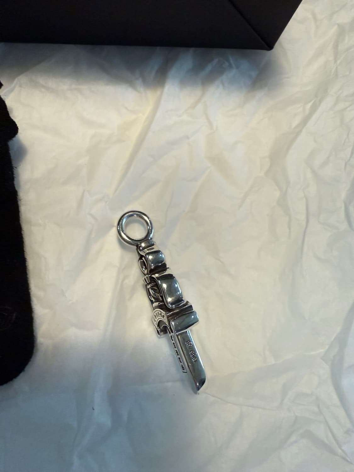 새상품 크롬하츠 더블 대거 펜던트 25년 구입 상품이미지3