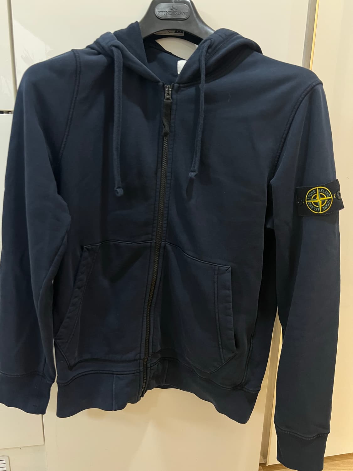 스톤아일랜드 네이비 후드집업 M (새상품급) 상품이미지1