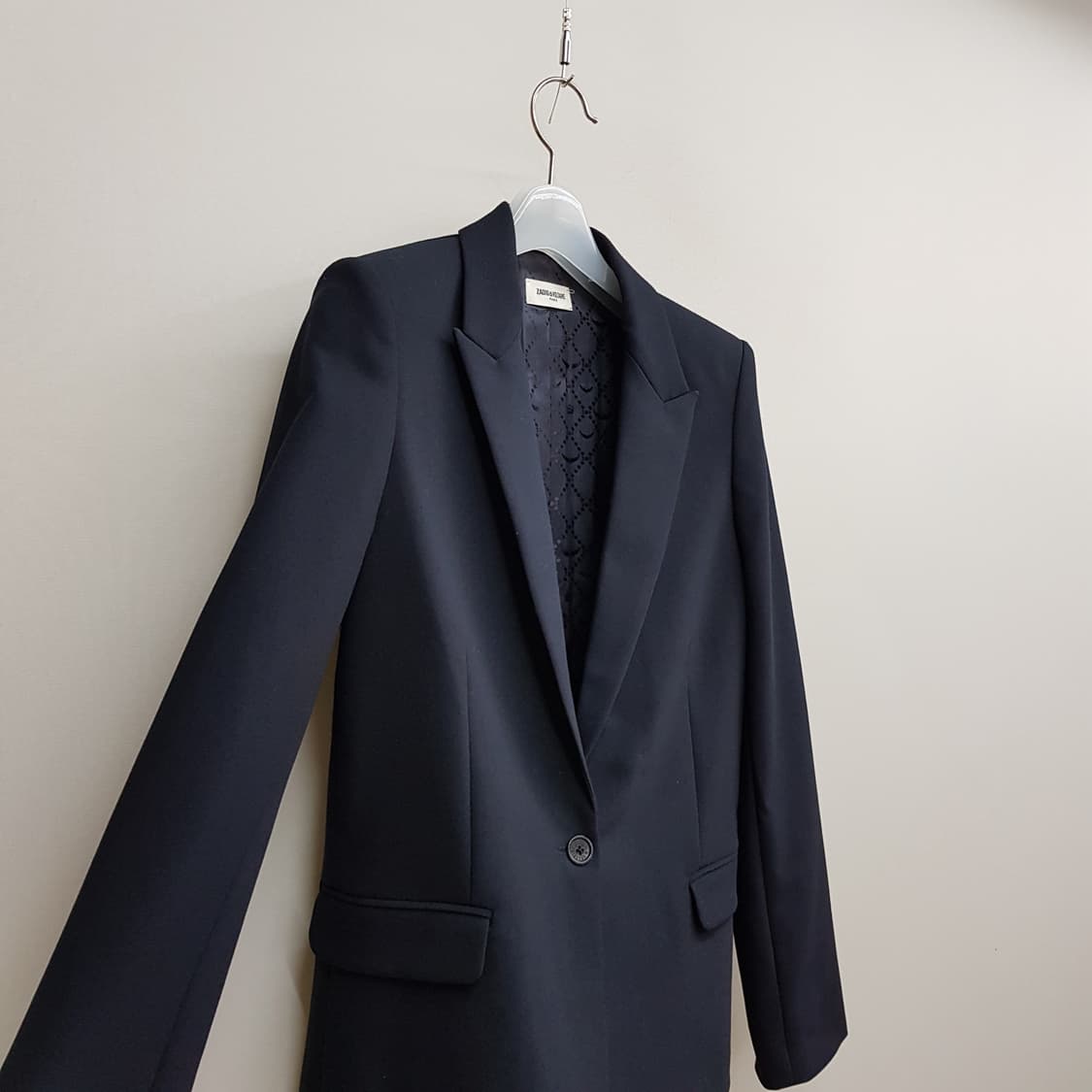 쟈딕앤볼테르 LOVE 백스터드 포인트 블랙 테일러드 자켓 34사이즈 상품이미지4