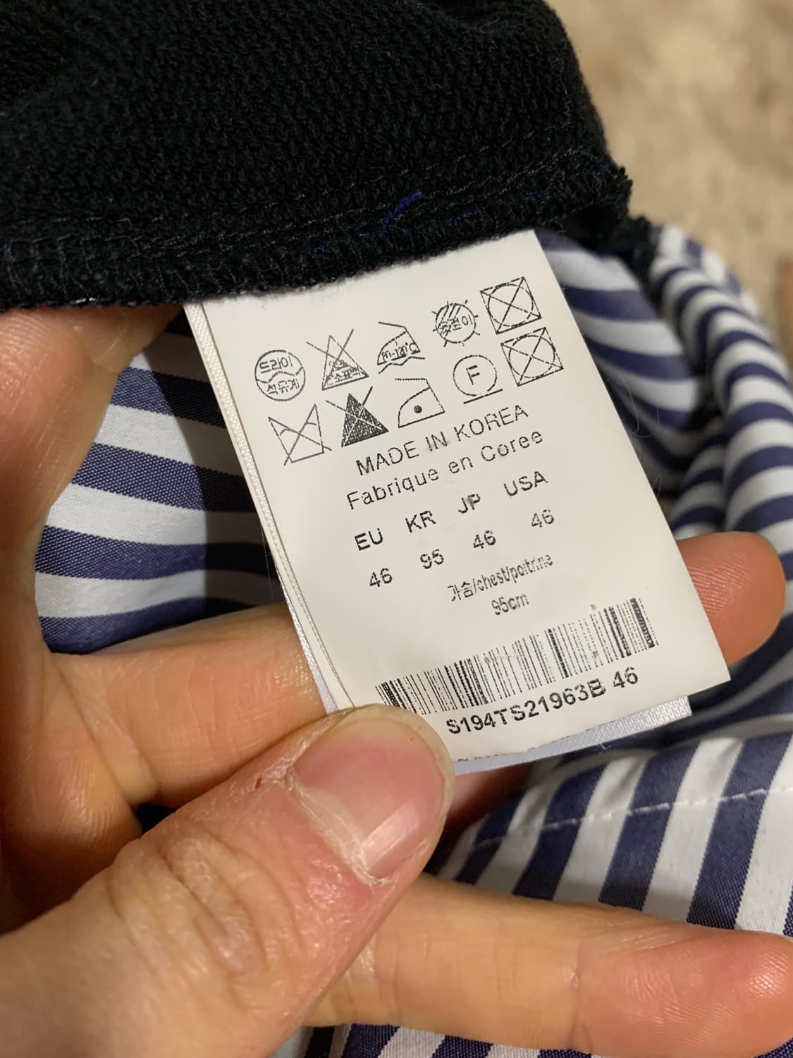 솔리드옴므 레이어드 맨투맨 상품이미지4